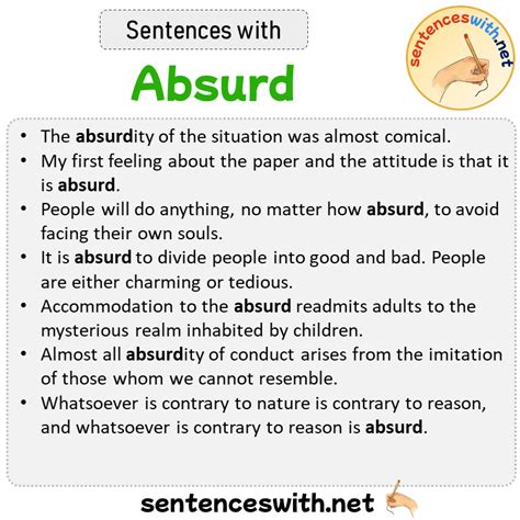 absurd » English .